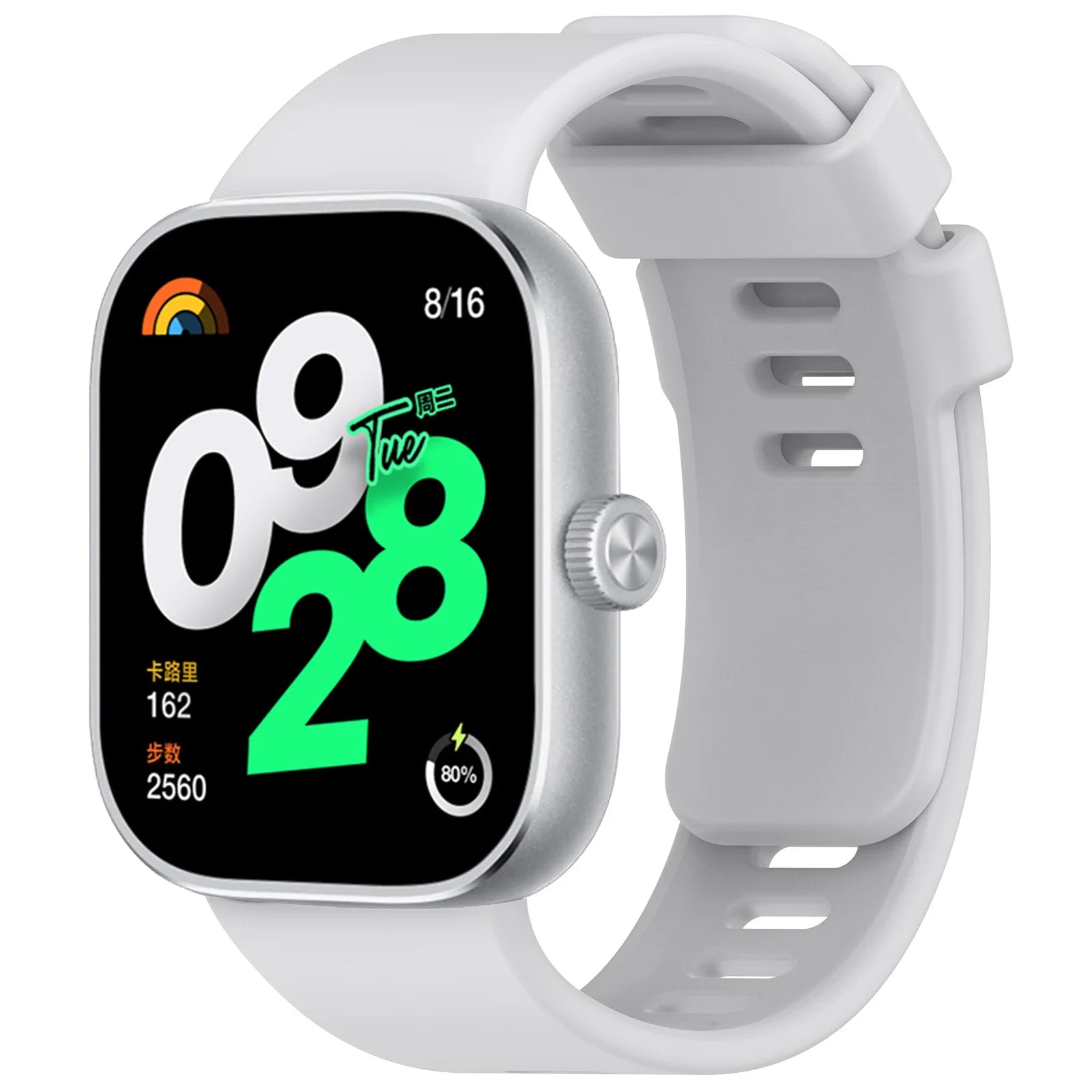 Pulseira Esportiva de Silicone para Redmi Watch 6/5/4 e Xiaomi Mi Band 8/9 Pro - Correia de Reposição, Acessório para Smartwatch