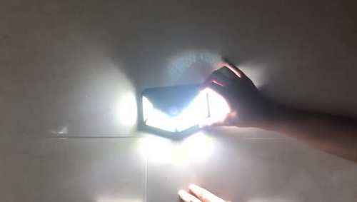 1/2/3 Unidades Luminárias Solares Impermeáveis Prova De Chuva 100 Led Sensor Courtyard Light Promoção