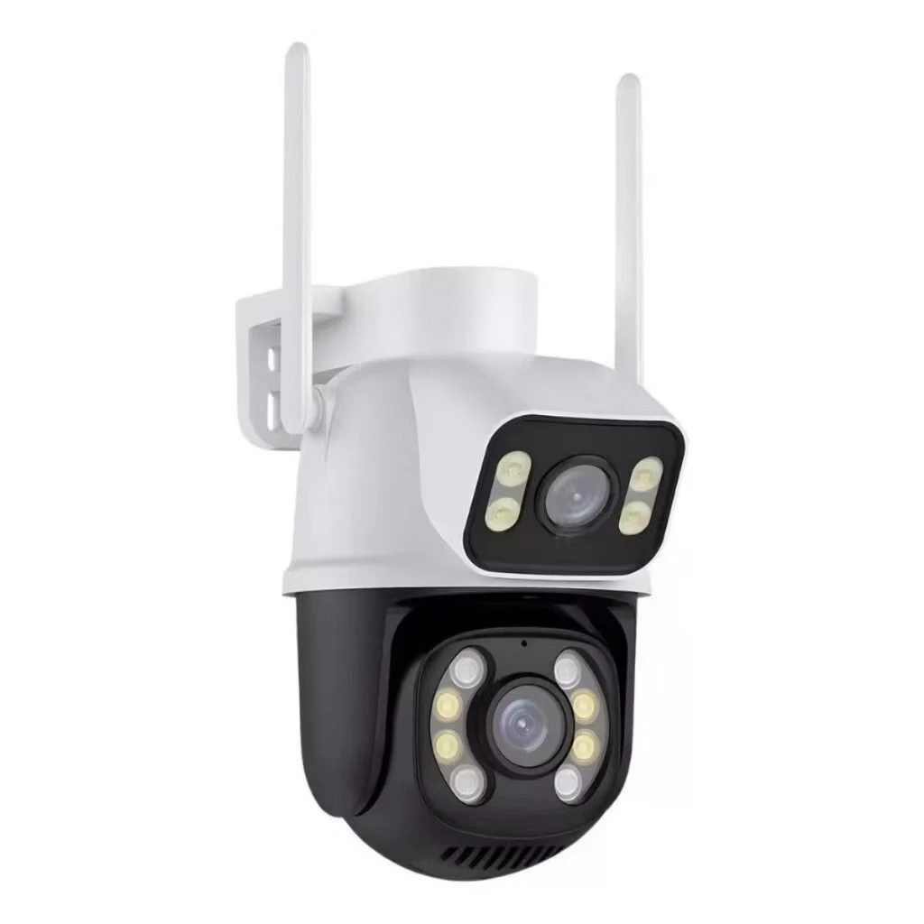 Câmera De Segurança Externa IP Wifi Lente Dupla App Yousee Ip66 360 Sensor Visão Noturna