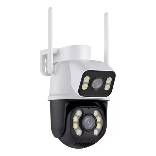Câmera De Segurança Externa IP Wifi Lente Dupla App Yousee Ip66 360 Sensor Visão Noturna