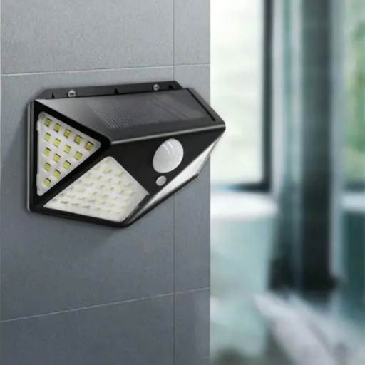 1/2/3 Unidades Luminárias Solares Impermeáveis Prova De Chuva 100 Led Sensor Courtyard Light Promoção