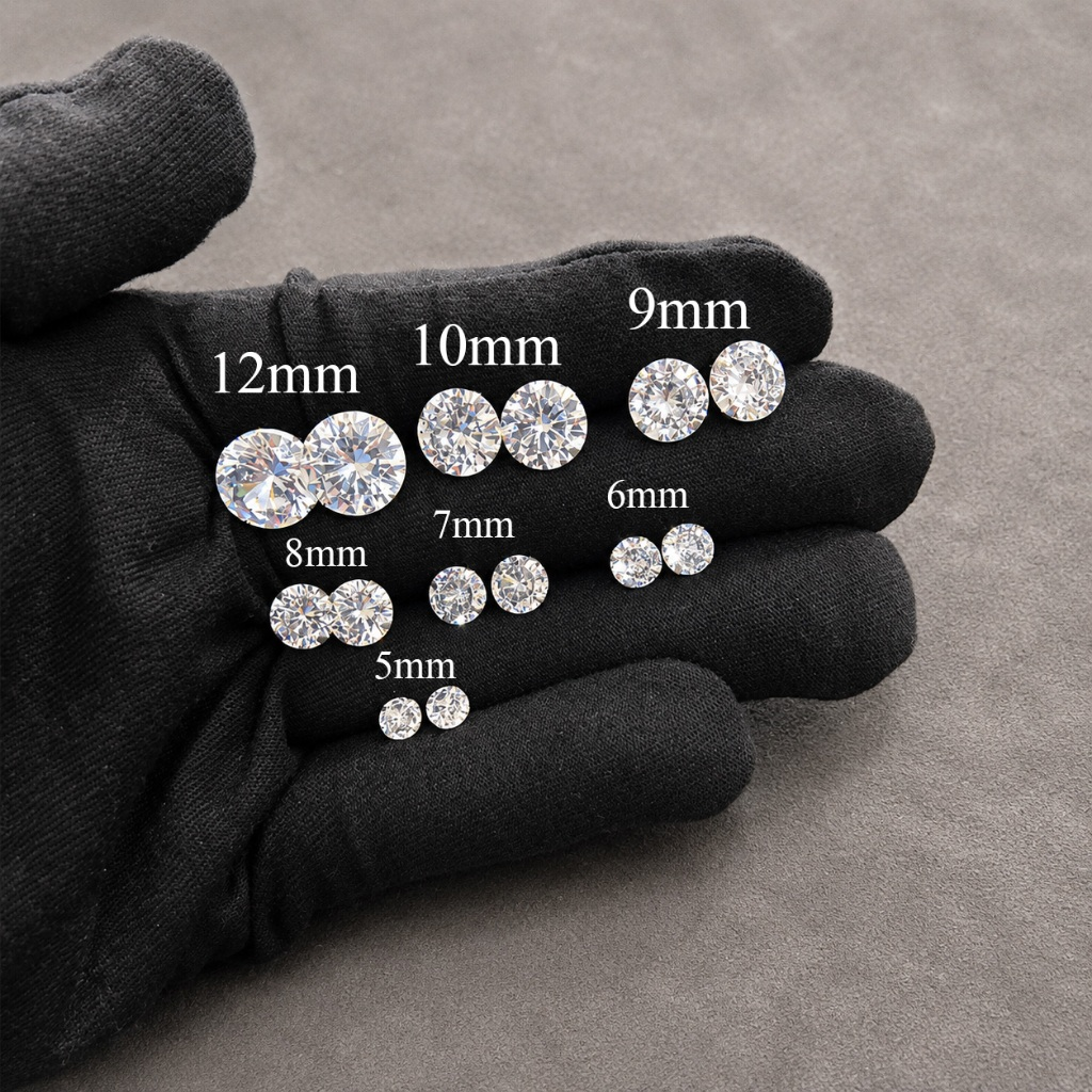 Brinco Masculino Prata 925 Legítima Ponto de Luz Diamante Sintético Zircônia